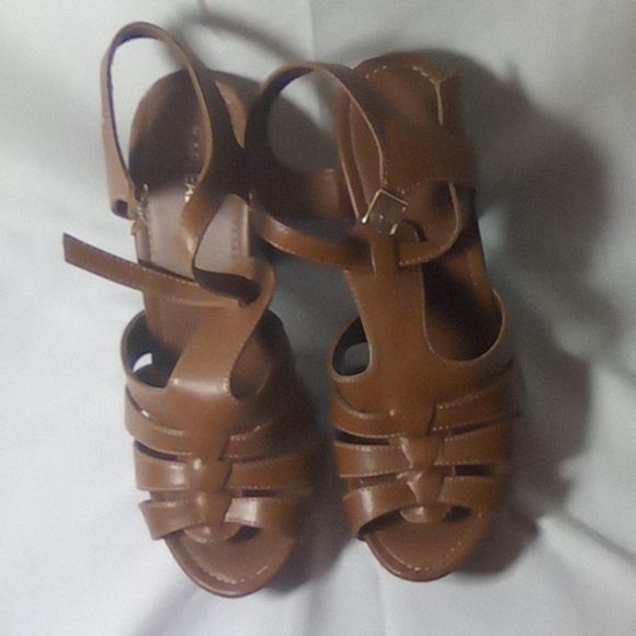 Women Heels size 10 Brown - Picture 1 of 8
